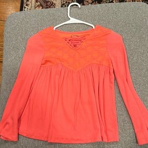 Girls Pink Top by Art Class